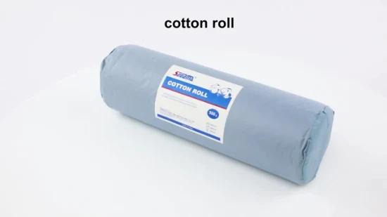 Rollo absorbente 100% de la lana del algodón del algodón del vendaje quirúrgico médico